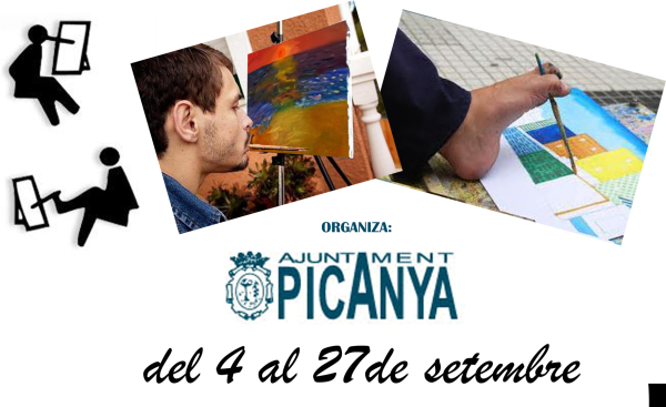 Exposición Picanya ARTE CON BOCA Y PIES
